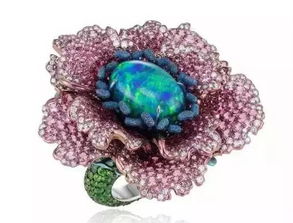 让梦幻之花绽放于指间 萧邦fleurs d opales系列欧泊戒指