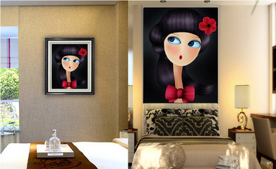 高品质晶生晶饰全彩钻石画 厂家直销的艺术魅力